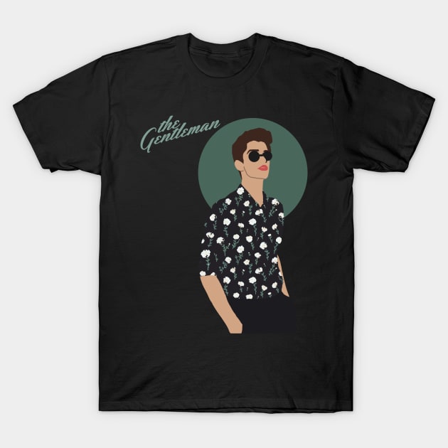 The Gentleman - Rose T-Shirt by theladyernestember